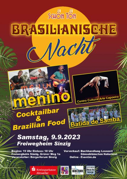 Brasilianische-Nacht-Plakat